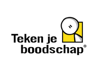 Teken je boodschap transparant